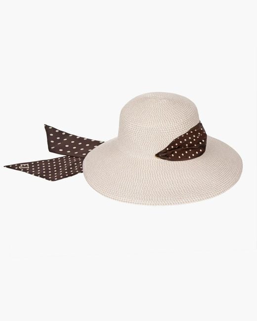 Eric Javits Natural Twilly Billy Sun Hat For
