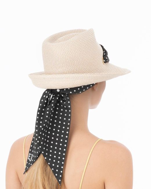 Eric Javits Natural Twilly Billy Classic Fedora Sun Hat For