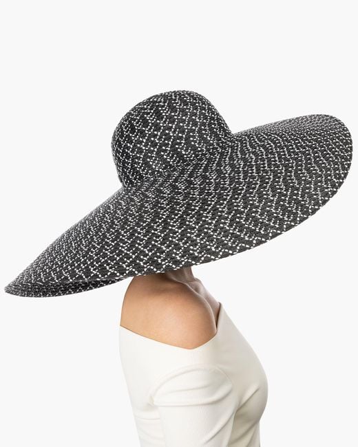 Eric Javits Blue Giant Floppy Sun Hat For
