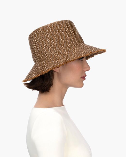 Eric Javits Squishee Bucket Hat For in Pink | Lyst