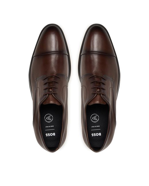 Boss Halbschuhe P-Winslow 50555947 in Brown für Herren
