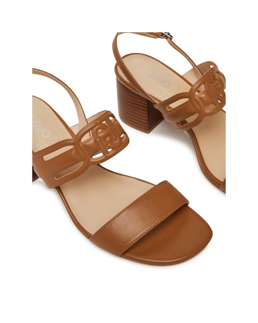 Liu Jo Brown Sandalen Sofi 02 Sa5149 P0062