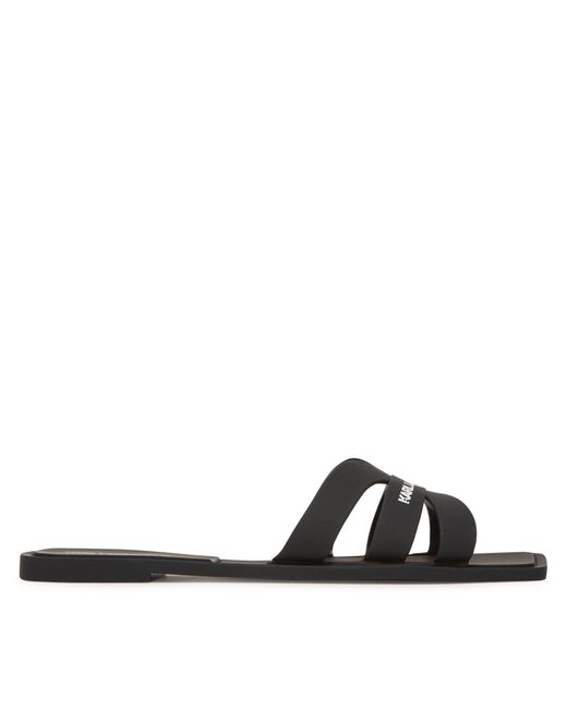 Karl Lagerfeld Black Pantoletten Jelly Iv Kl80025