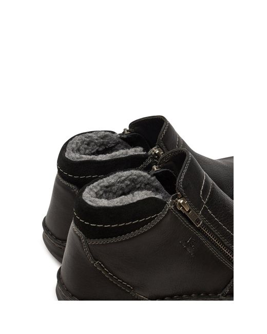 Josef Seibel Schnürschuhe New Anvers 04 44904 in Black für Herren