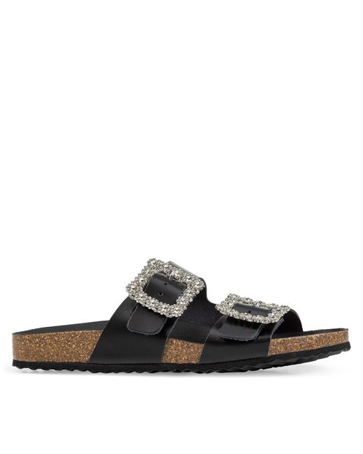 Geox Black Pantoletten D Brionia R D45Y3A 000T5 C9999