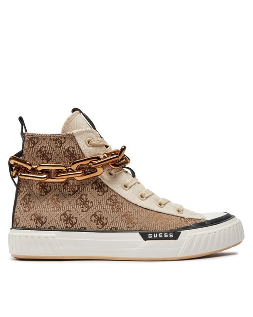 Guess Brown Sneakers Fljnly Fal12