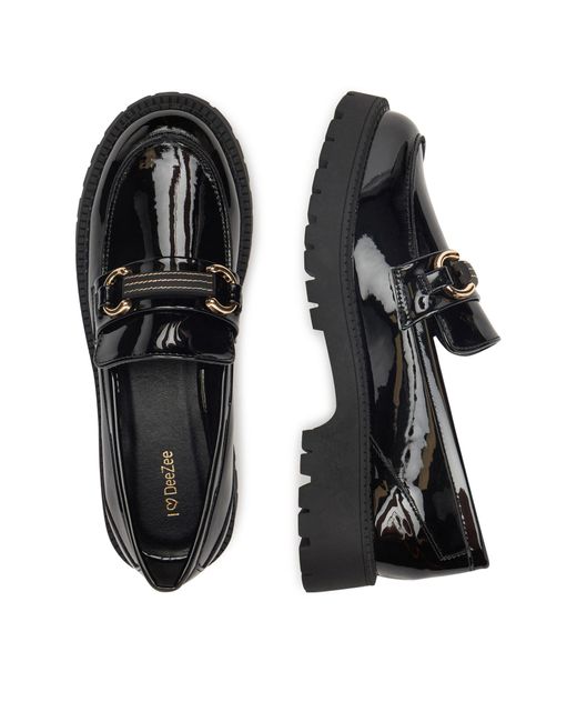 DeeZee Black Slipper 23038T235