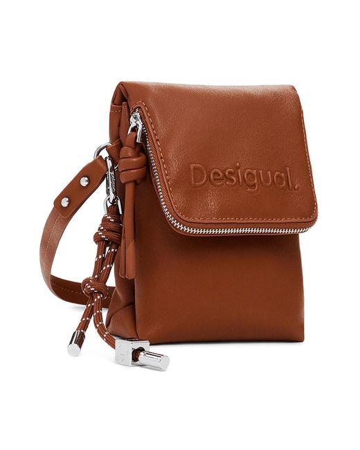 Desigual Brown Handytasche 25Sayp18