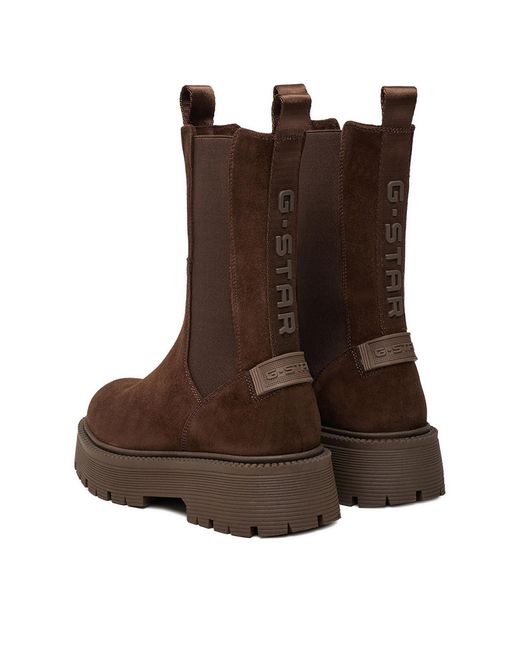 G-Star Brown Klassische Stiefeletten Eo-Yasemin-70861S