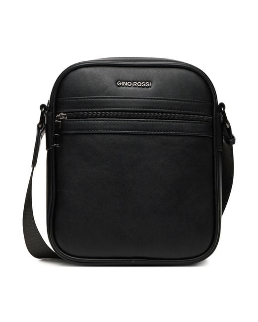 Gino Rossi Umhängetasche Gin-M-002-07 in Black für Herren