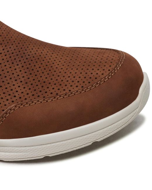 Rieker Halbschuhe 14853-24 in Brown für Herren