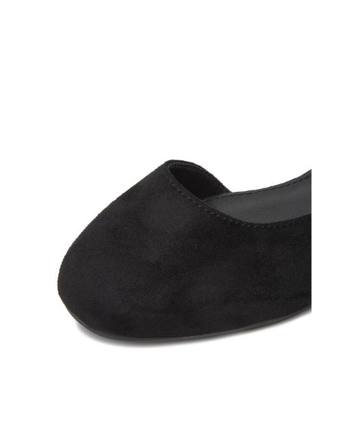 DeeZee Black Ballerinas 9-830-B