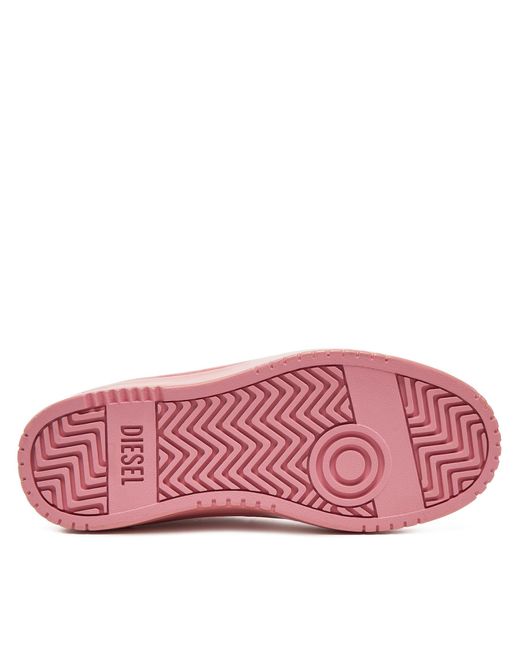 DIESEL Pink Sneakers S-Tracker-D Low W Y03513 P8124 T4292