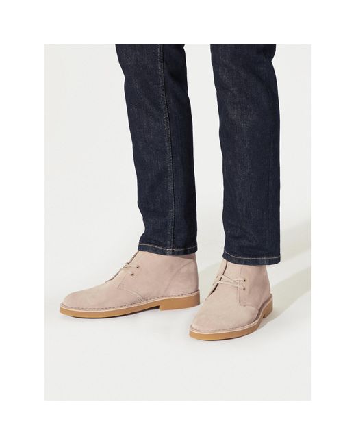 Clarks Desert Bt Evo in Natural für Herren