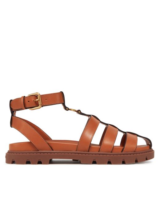 COACH Brown Sandalen Car69