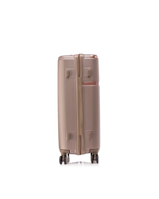 Semi Line Brown Großer Koffer T5946-4