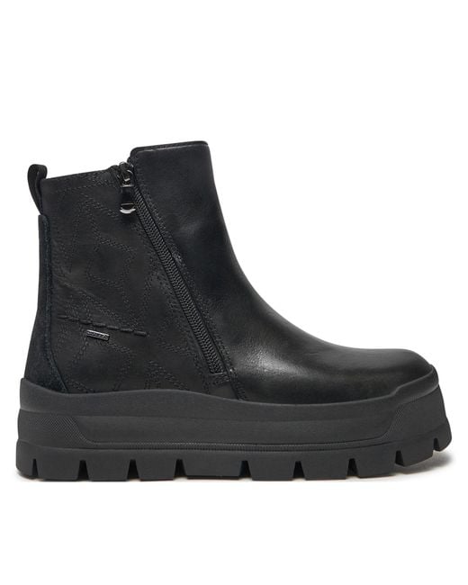Geox Black Stiefeletten Spherica Ec7 D46Wsg 04322 C9999