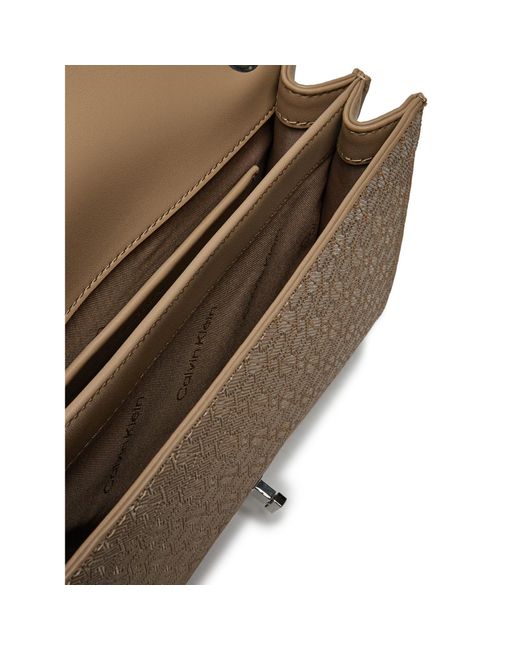 Calvin Klein Brown Handtasche Ck Medium Conv Shoulder Bag_Mono K60K613138