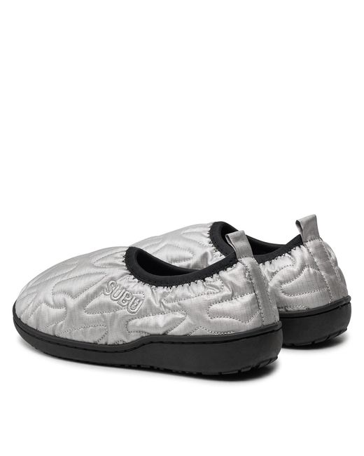 SUBU Gray Hausschuhe Packable Outline