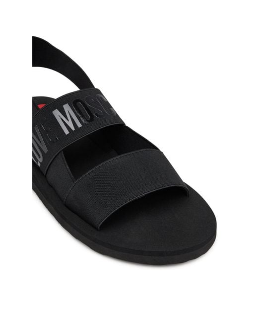 Love Moschino Black Sandalen Ja16033G0Mjn7000