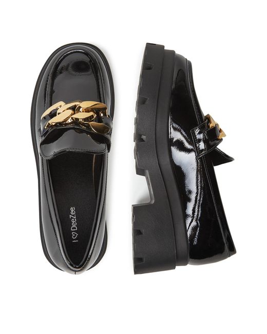 DeeZee Black Slipper 8-409-1