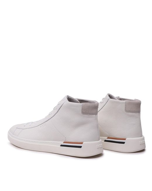 Boss Sneakers Clint 50486503 10245504 01 Weiß in White für Herren