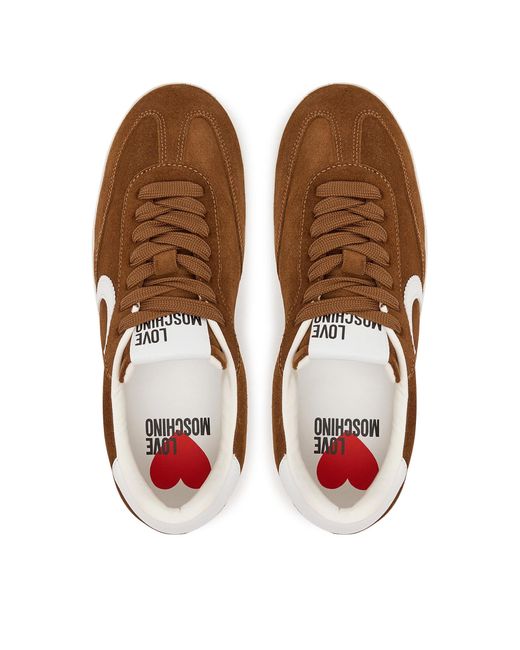 Love Moschino Brown Sneakers Ja15112G1Nig021041