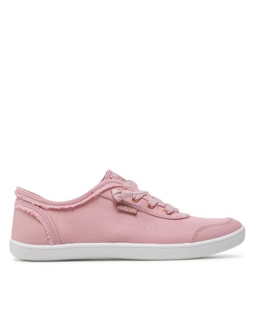 Skechers Pink Sneakers bobs b cute 33492/ros rose