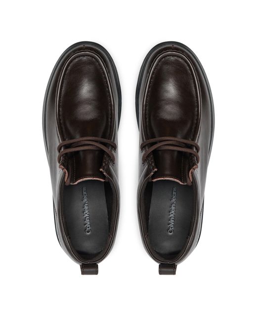 Calvin Klein Mokassins Ym0Ym01086 in Black für Herren