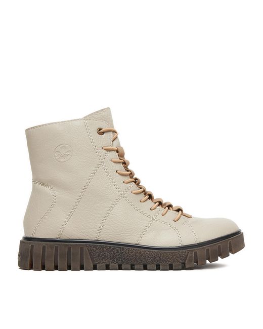Rieker Natural Schnürschuhe Ceo-Y3420-62