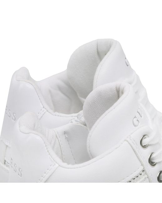 Guess White Sneakers Giala Fl5Ala Ele12 Weiß