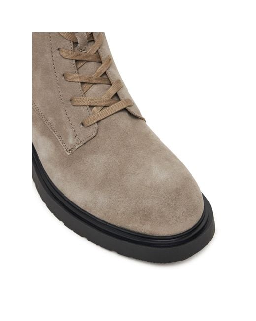 Calvin Klein Schnürschuhe Combat Ess Lace Up Zip Boot Su Ym0Ym01371 in Brown für Herren