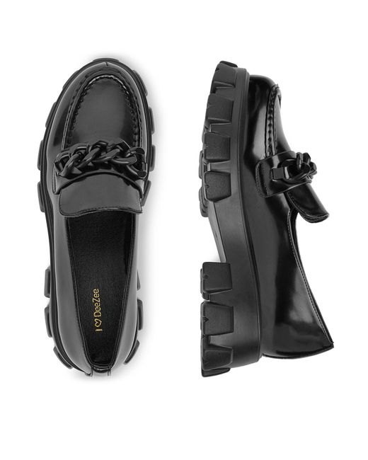 DeeZee Black Slipper 17090-2