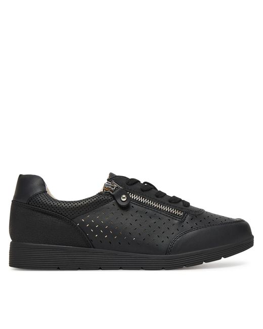Clara Barson. Black Sneakers Ws10003-07