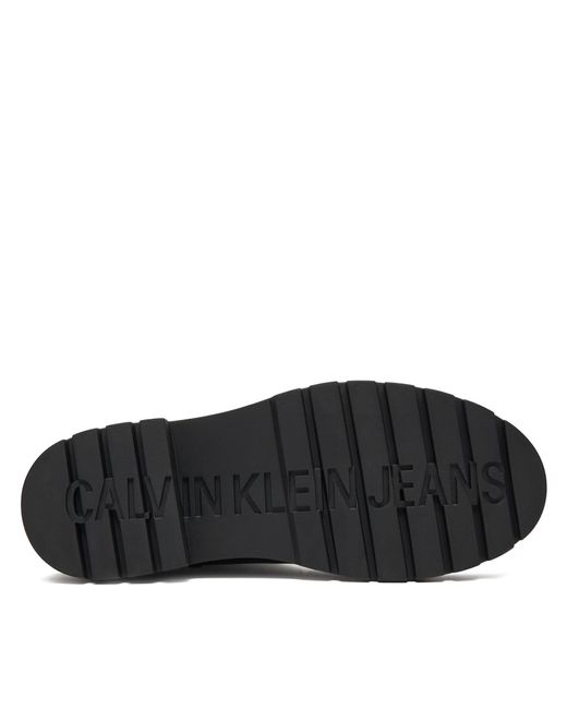 Calvin Klein Black Gummistiefel Mid Rainboot Yw0Yw02004