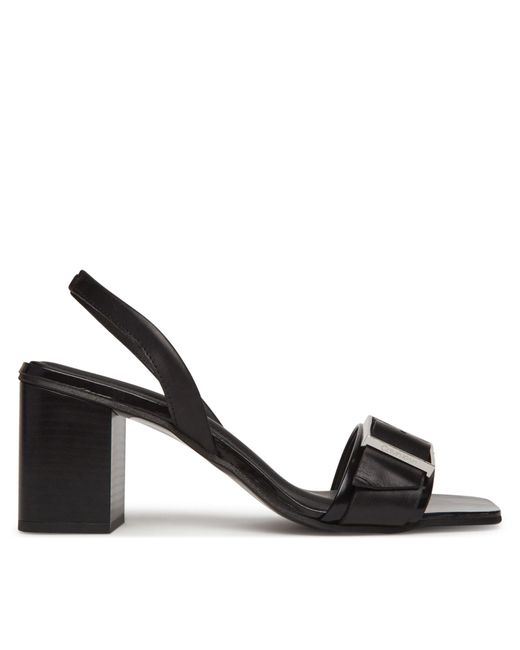 Calvin Klein Black Sandalen Heel Sandal 70 W/Buckle