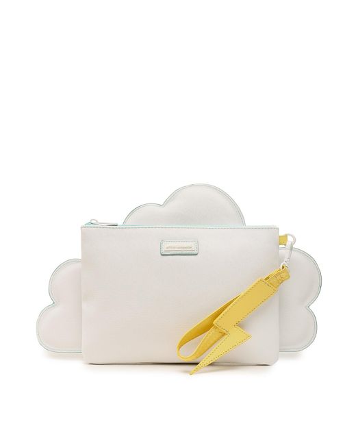 Sprayground White Handtasche cloud pouchette 910b5282nsz