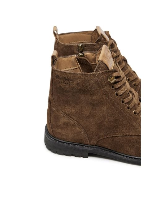 Pepe Jeans Schnürschuhe Pms50247 in Brown für Herren