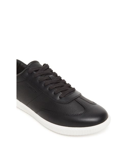 Calvin Klein Sneakers Low Top Lace Up Tmbl Lth Hm0Hm01803 in Black für Herren