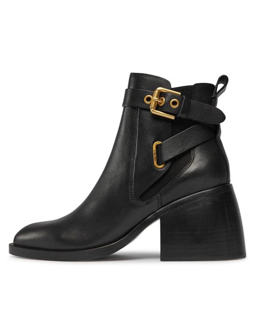 See By Chloé Black Stiefeletten Sb41011A
