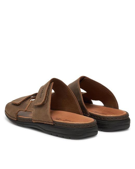 Rieker Pantoletten 25592-25 in Brown für Herren