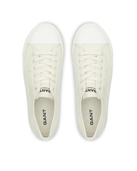 Gant Sneakers Aus Stoff Jaqco 26638861 Weiß in White für Herren