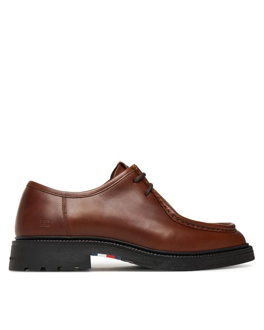 Tommy Hilfiger Halbschuhe Comfort Lwt Moc Toe Fm0Fm05588 in Brown für Herren