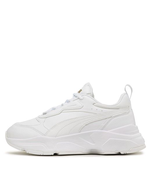 PUMA White Sneakers Cassia Sl 385279 01