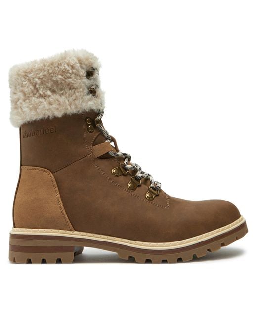 Kimberfeel Brown Schnürstiefeletten Pixie