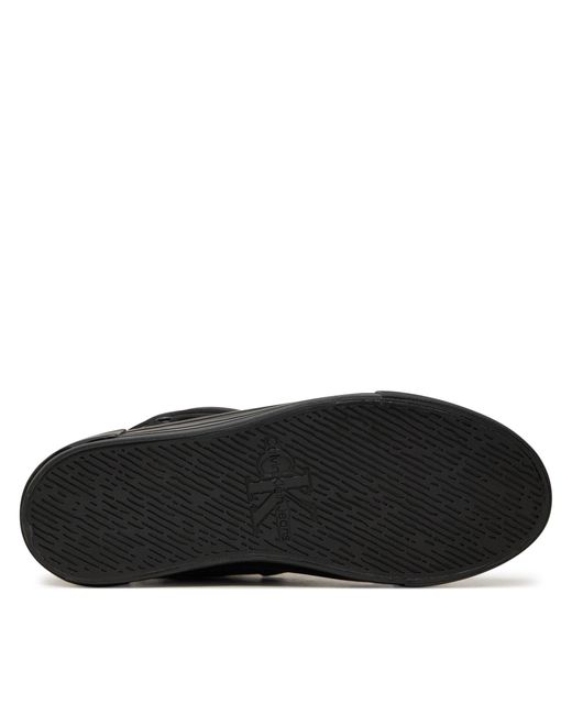 Calvin Klein Black Stiefeletten Vulc Flatform Snow Boot Wn Yw0Yw01591
