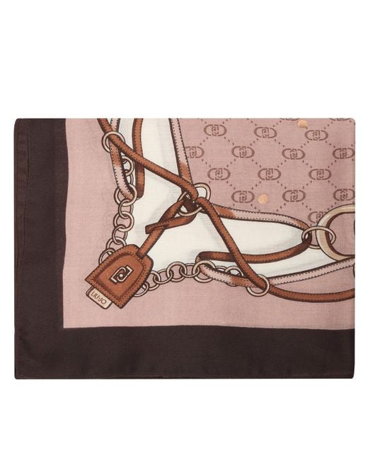 Liu Jo Pink Schal 2F5079 T0300