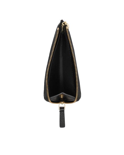 Marc Jacobs Black Kleingeldbörse The Leather Top Zip Multi 2S4Smp010S02