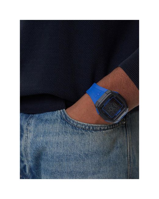 Adidas Uhr Tech One Aost24565 in Blue für Herren