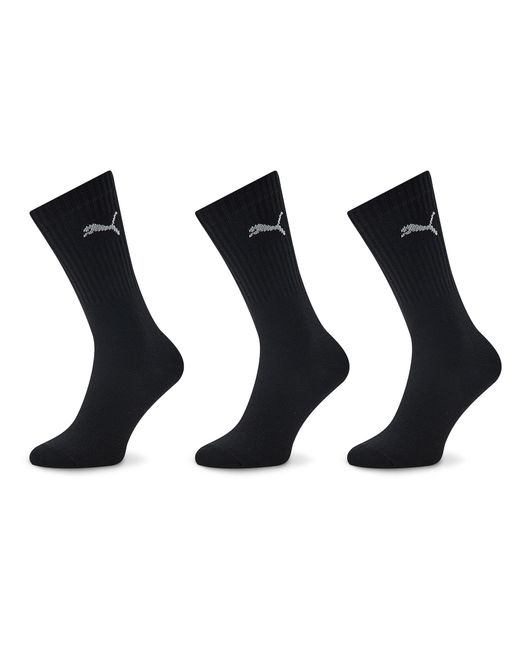 PUMA Black 3Er-Set Hohe -Socken 907940 01